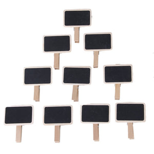 Mini Wooden Blackboard
