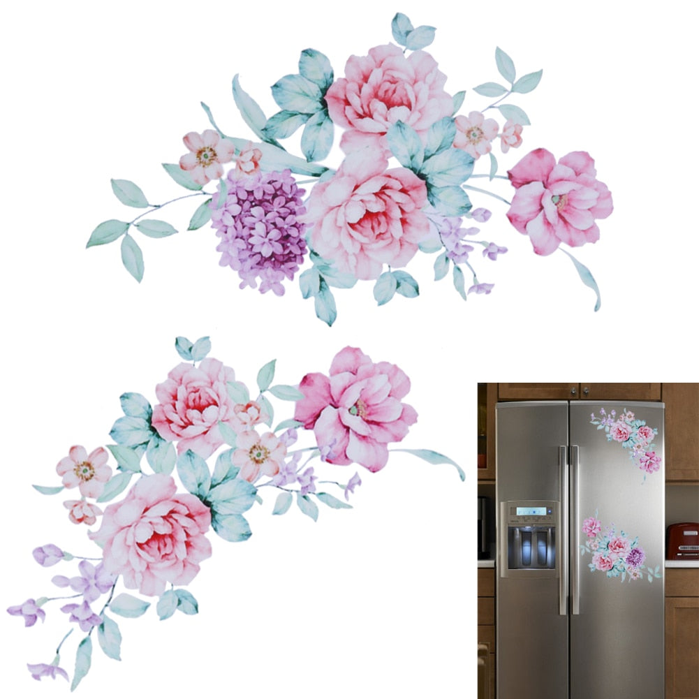 Peony Fridge Sticker